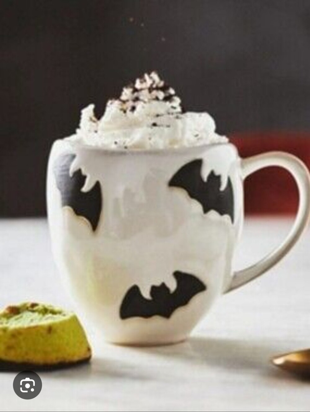 Anthropologie Halloween Bat Vesper Stoneware Mug